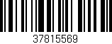 Código de barras (EAN, GTIN, SKU, ISBN): '37815569'