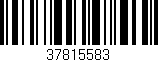 Código de barras (EAN, GTIN, SKU, ISBN): '37815583'