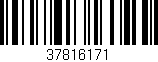 Código de barras (EAN, GTIN, SKU, ISBN): '37816171'