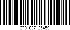 Código de barras (EAN, GTIN, SKU, ISBN): '3781837126459'