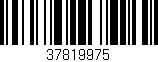 Código de barras (EAN, GTIN, SKU, ISBN): '37819975'