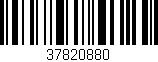 Código de barras (EAN, GTIN, SKU, ISBN): '37820880'