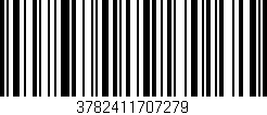 Código de barras (EAN, GTIN, SKU, ISBN): '3782411707279'