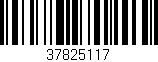 Código de barras (EAN, GTIN, SKU, ISBN): '37825117'