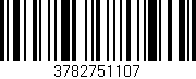Código de barras (EAN, GTIN, SKU, ISBN): '3782751107'