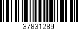Código de barras (EAN, GTIN, SKU, ISBN): '37831289'