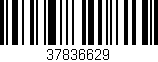 Código de barras (EAN, GTIN, SKU, ISBN): '37836629'