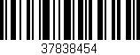 Código de barras (EAN, GTIN, SKU, ISBN): '37838454'