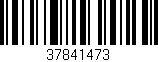Código de barras (EAN, GTIN, SKU, ISBN): '37841473'