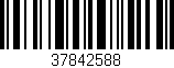 Código de barras (EAN, GTIN, SKU, ISBN): '37842588'