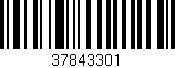 Código de barras (EAN, GTIN, SKU, ISBN): '37843301'