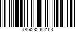 Código de barras (EAN, GTIN, SKU, ISBN): '3784363993106'
