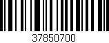 Código de barras (EAN, GTIN, SKU, ISBN): '37850700'