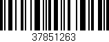 Código de barras (EAN, GTIN, SKU, ISBN): '37851263'