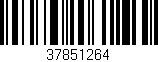 Código de barras (EAN, GTIN, SKU, ISBN): '37851264'