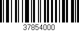 Código de barras (EAN, GTIN, SKU, ISBN): '37854000'