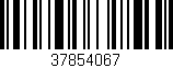 Código de barras (EAN, GTIN, SKU, ISBN): '37854067'