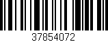 Código de barras (EAN, GTIN, SKU, ISBN): '37854072'