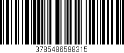 Código de barras (EAN, GTIN, SKU, ISBN): '3785486598315'