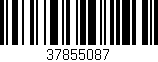 Código de barras (EAN, GTIN, SKU, ISBN): '37855087'