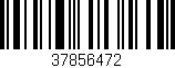 Código de barras (EAN, GTIN, SKU, ISBN): '37856472'