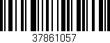 Código de barras (EAN, GTIN, SKU, ISBN): '37861057'