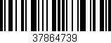Código de barras (EAN, GTIN, SKU, ISBN): '37864739'