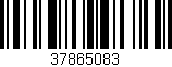 Código de barras (EAN, GTIN, SKU, ISBN): '37865083'