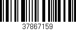 Código de barras (EAN, GTIN, SKU, ISBN): '37867159'