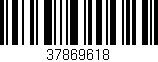 Código de barras (EAN, GTIN, SKU, ISBN): '37869618'