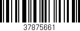 Código de barras (EAN, GTIN, SKU, ISBN): '37875661'