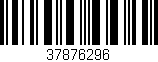 Código de barras (EAN, GTIN, SKU, ISBN): '37876296'