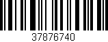 Código de barras (EAN, GTIN, SKU, ISBN): '37876740'