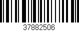 Código de barras (EAN, GTIN, SKU, ISBN): '37882506'