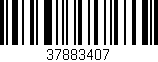 Código de barras (EAN, GTIN, SKU, ISBN): '37883407'