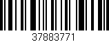 Código de barras (EAN, GTIN, SKU, ISBN): '37883771'
