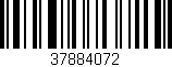 Código de barras (EAN, GTIN, SKU, ISBN): '37884072'