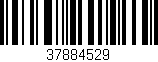 Código de barras (EAN, GTIN, SKU, ISBN): '37884529'