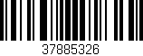 Código de barras (EAN, GTIN, SKU, ISBN): '37885326'