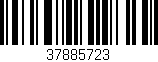 Código de barras (EAN, GTIN, SKU, ISBN): '37885723'