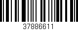 Código de barras (EAN, GTIN, SKU, ISBN): '37886611'