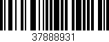 Código de barras (EAN, GTIN, SKU, ISBN): '37888931'