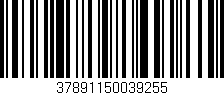 Código de barras (EAN, GTIN, SKU, ISBN): '37891150039255'