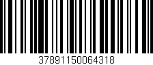 Código de barras (EAN, GTIN, SKU, ISBN): '37891150064318'