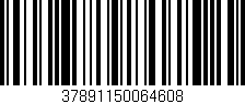 Código de barras (EAN, GTIN, SKU, ISBN): '37891150064608'