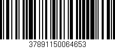 Código de barras (EAN, GTIN, SKU, ISBN): '37891150064653'
