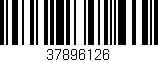 Código de barras (EAN, GTIN, SKU, ISBN): '37896126'