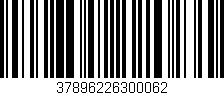 Código de barras (EAN, GTIN, SKU, ISBN): '37896226300062'