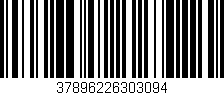 Código de barras (EAN, GTIN, SKU, ISBN): '37896226303094'