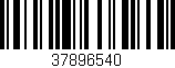 Código de barras (EAN, GTIN, SKU, ISBN): '37896540'
